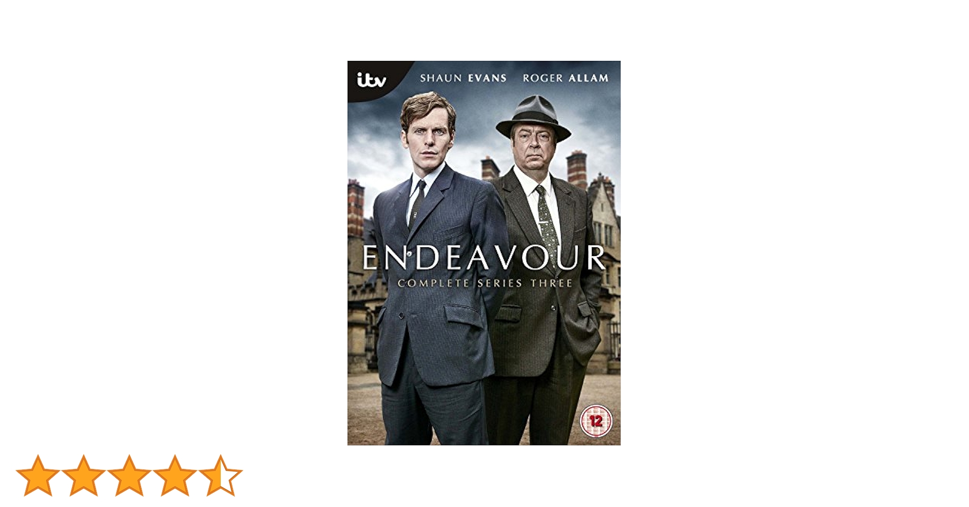 (未使用･未開封品)　Endeavour Series3 新米刑事モース〜オックスフォード事件簿〜(英語のみ)[PAL-UK] [DVD][Import] df5ndr3 Amazon | Endeavour Series3 新米刑事モース~オックスフォード